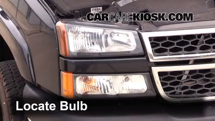 2005 Chevrolet Silverado 2500 HD 6.6L V8 Turbo Diesel Extended Cab Pickup (4 Door) Lights Daytime Running Light (replace bulb)